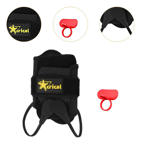 Glove Billards Glove Wuter Glove Glove Mually Pulsera Roja