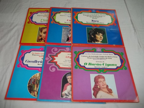 Lp Vinil - Musica Classica - Operas - Albuns - 6 Discos