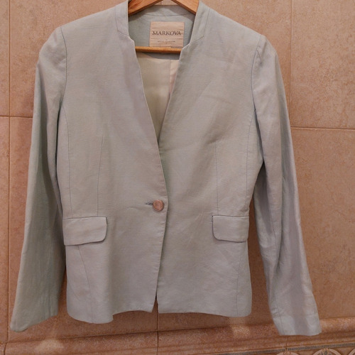 Blazer De Lino Talle S. Markova No Awada No Zara