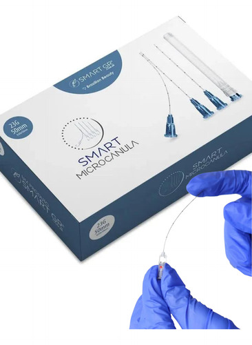 Smart Micro Cânula 23g X 50mm Smart Gr Caixa Com 10 Unidades
