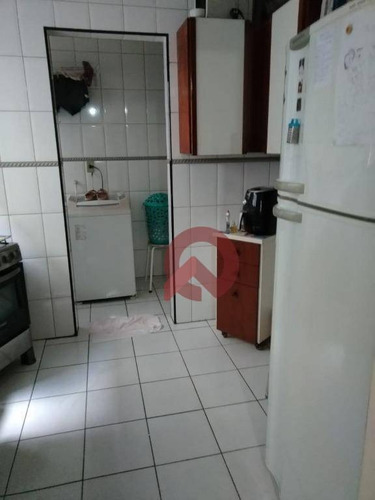 Imagem 8 de 12 de Apartamento Com 1 Dormitório À Venda, 49 M² Por R$ 190.000 - Vila Guilhermina - Praia Grande/sp - Ap3426