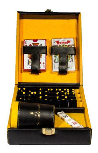Casino Johnnie Walker, 4 Juegos: Dominó, Cubilete, 2 Barajas