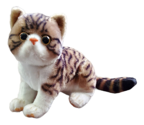 Peluche De Animal Gato Suave De 30cm Gatito Premium Realista