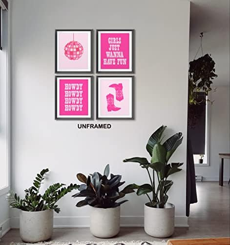 Las Chicas Solo Quieren Divertirse Hot Pink Howdy Western Co