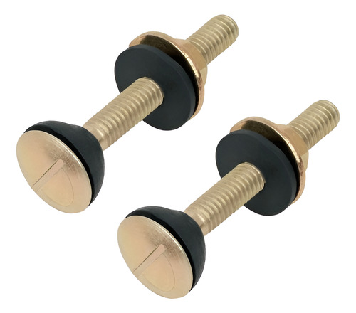 2 Tornillos 5/16  X 70 Mm Para Tanque De Wc A Base