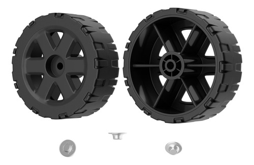 Hqapr Kit De Rueda Negra De 4 Pulgadas Para Enfriadores Iglú