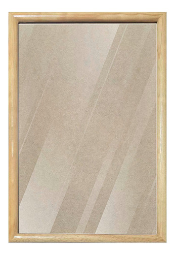 3 Marco De Madera 40x60cm, Todo Incluido Vidrio Claro Natural