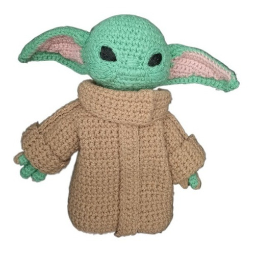 Muñeco De Grogu, Baby Yoda, Tejido A Crochet