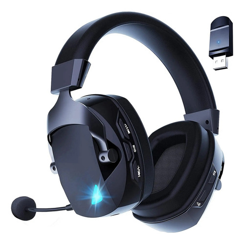 Fone De Ouvido Sem Fio Para Jogos Com Microfone 2.4g Headpho