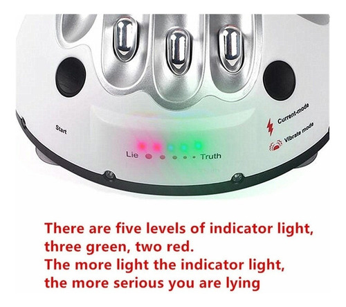 / Juego De Prueba De Mentiras Lie Detector Toy Electric