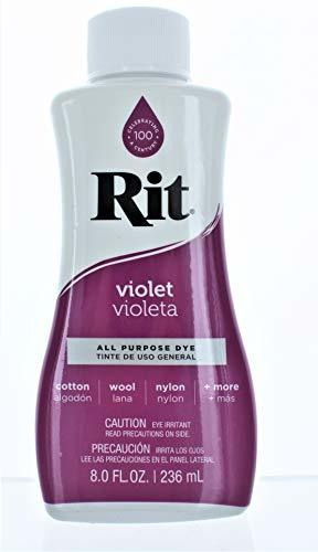 Manualidades - Tinte Para Tela - Rit Dye Líquido 8oz-violeta