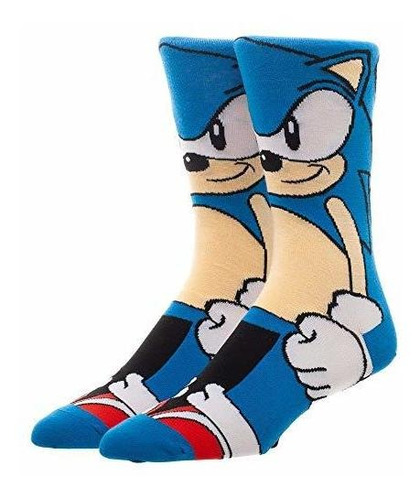 Sega Sonic 360 Crew Sock Standard 