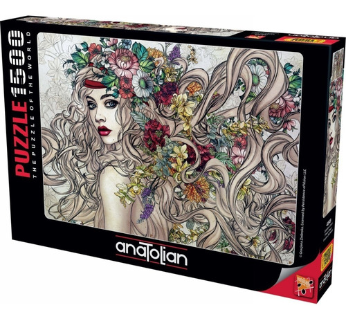 Puzzle 1500 Piezas Flower Power - Anatolian 