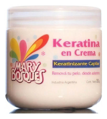 Mary Bosques Keratina En Crema Pote X 200g
