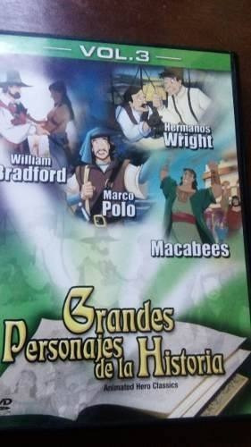 Grandes Personajes De La Historia Vol 3 Dvd