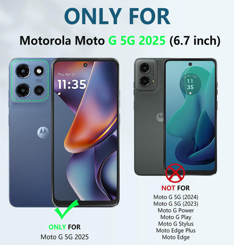 Capa De Celular Com Suporte Para Motorola Moto G 5g 2025 C