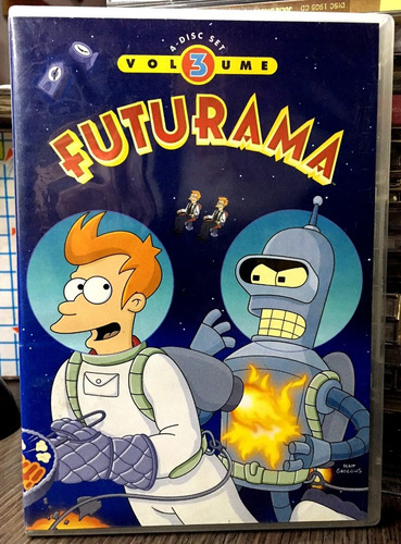 Futurama - Volumen 3 (2001) 4 Dvds (Usado)