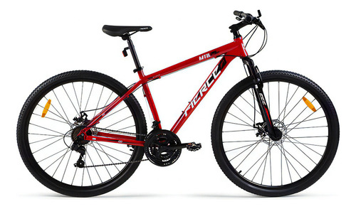 Bicicleta Mountain Bike Fierce Mtb29er Aluminio R29 21v Frenos De Disco Mecánico Color Rojo