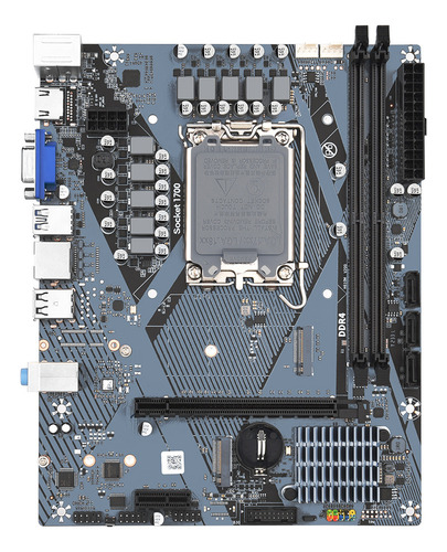 Placa Base Lga1700 Totalmente Sólida... Capacidad De Expansi