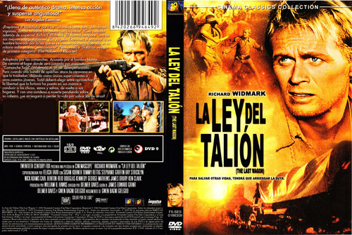 La Ley Del Talión - Richard Widmark - Dvd