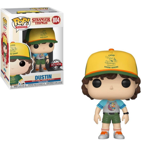 Funko Pop Television: Stranger Things - Dustin Arcade Cat Te