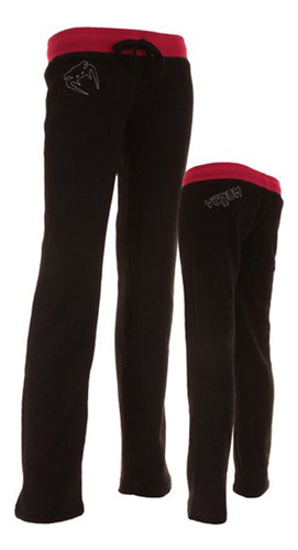 Pantalon Venum Samba  Mujer Negro/rojo-talle L