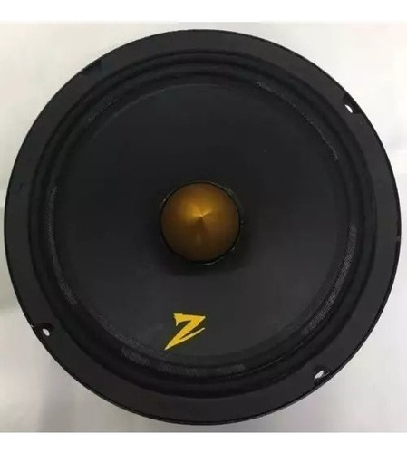 Super Alto Falante Zetta 6 Polegadas 160mg6 320w Rms 4 Ohms Cor Gold