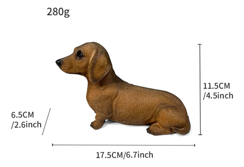 Figura De Perro Salchicha, Estatua De Perro Salchicha,