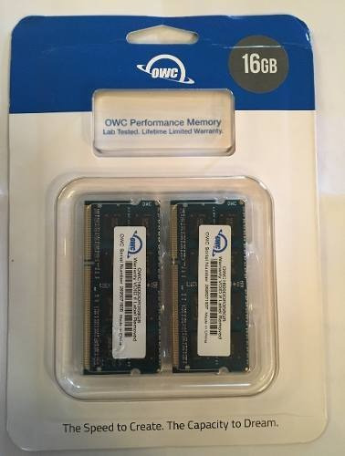 Memoria RAM 16GB 2 OWC1600DDR3S16P