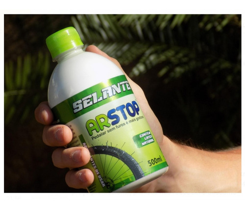 Imagem 2 de 2 de Selante Liquido Arstop 500 Ml Pneu Tubeless Bike Speed Mtb
