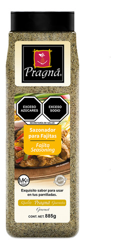 Sazonador Para Fajitas Pragna 885g