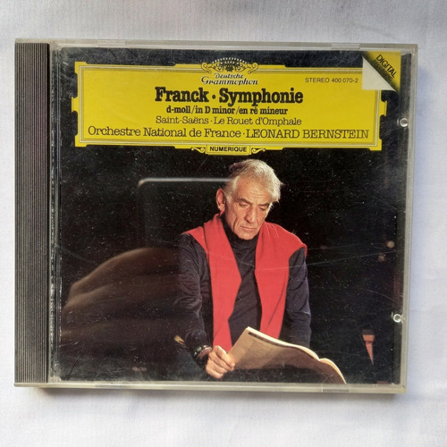 Franck Symphonie Leonard Bernstein Cd / Kktus 