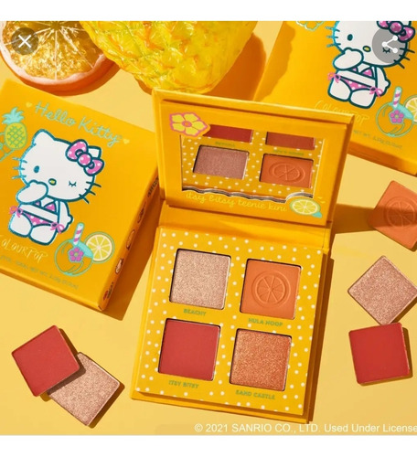 Paleta De Sombras Hello Kitty Teenie Kini - Colourpop