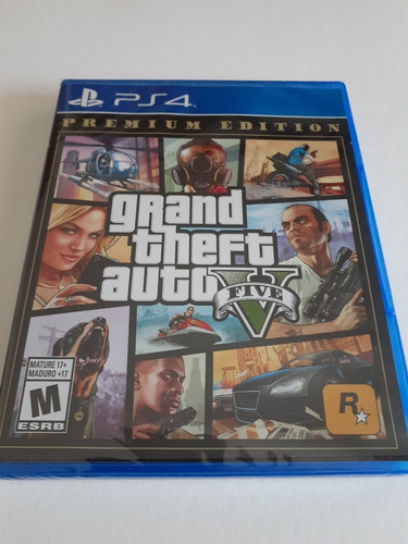 Gta V Grand Theft Auto V  Premium Edition Ps4 Nuevo Sellado