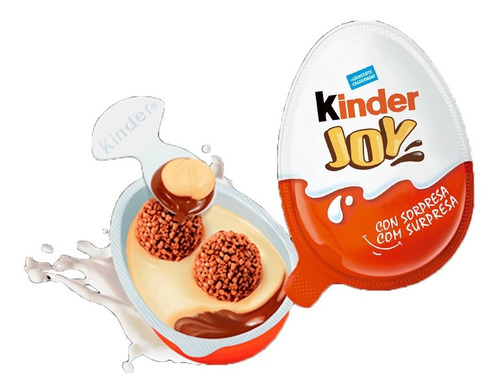 Kinder Joy Huevo X12 Unidades Con Sorpresa