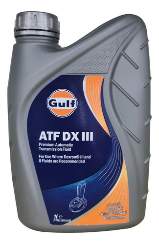 Aceite Caja Automatica Gulf Dx Iii Dexron 3 Mercon 5 1lt