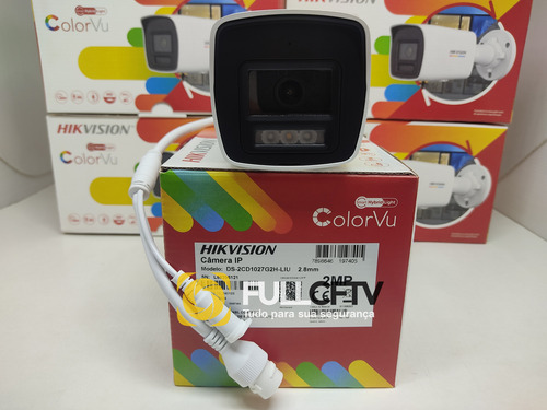 Nvr 16 Canais Hikvision + 16 Colorvu Ip Com Áudio + Hd 4t