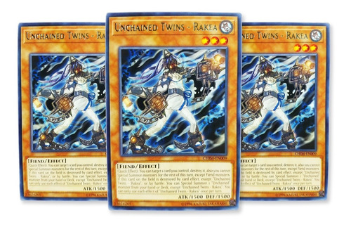 Imagen 1 de 1 de Yugi-oh! Unchained Twins Rakea Chim-en009 Rare