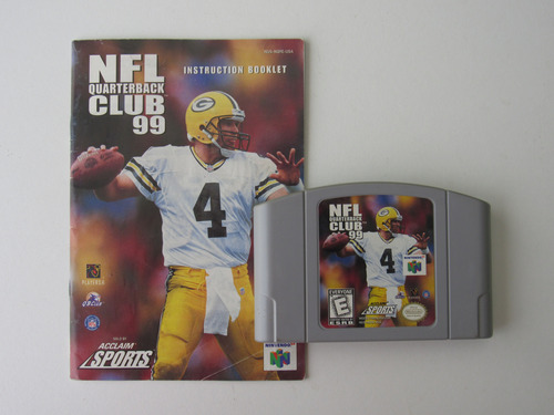 Nfl Quarterback Club 99 Original Nintendo 64 Ntsc Nus-usa