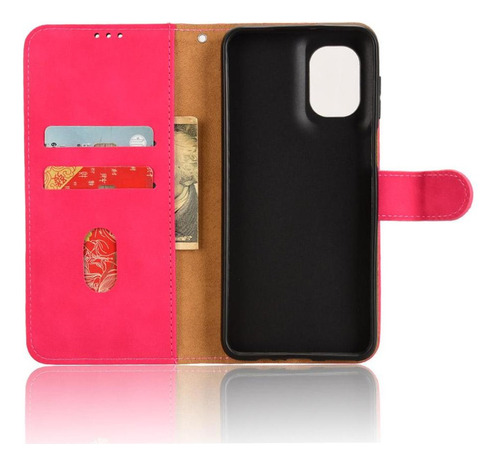 Funda Abatible Para Motorola Moto G55 5g Kickstand Cartera