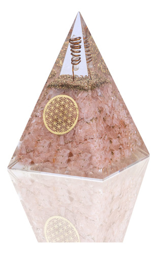 Piramide De Orgon Con Cristales De Equilibrio De Chakras De 