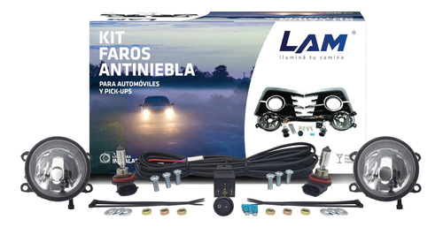 Kit De Faros Auxiliares Ford Ranger 12/20 Ambos Lados