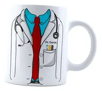 Comprar Taza Doctor Medico Regalo Con Nombre Personalizada Dr