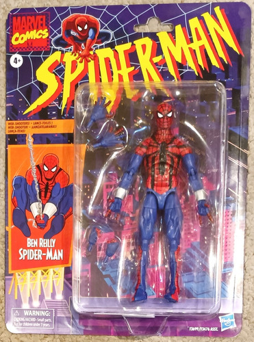 Ben Reilly Spiderman Marvel Legends Retro Collection Sellado