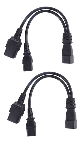 Cable De Alimentación Iec320 C14 A C19 C13, 2 Unidades, Cabl