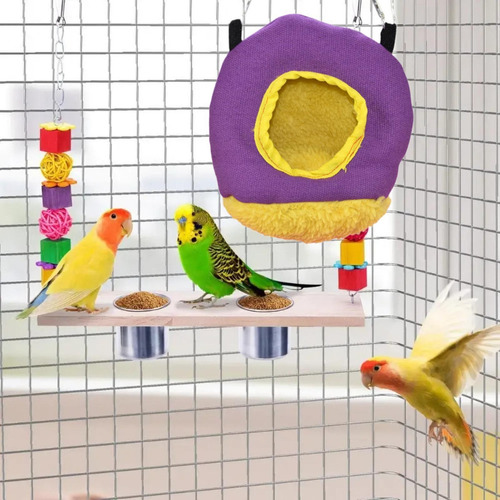 New,, Hamaca Para Pájaros, Hamaca Colgante, Cobertizo De M
