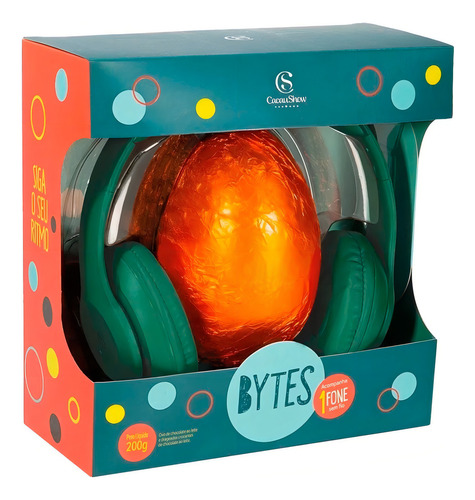 Ovo Bytes Com Fone 200g Cacau Show