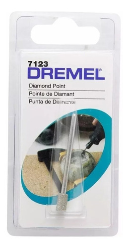 Punta De Diamante Esferica 5/64 Dremel 7103