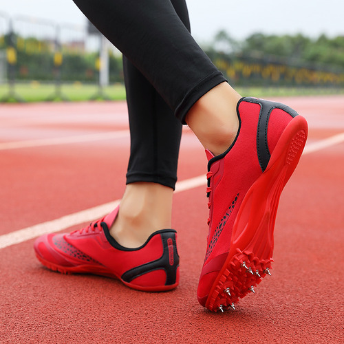 Zapatos De Clavos De Atletismo Transpirables Y Ligeros