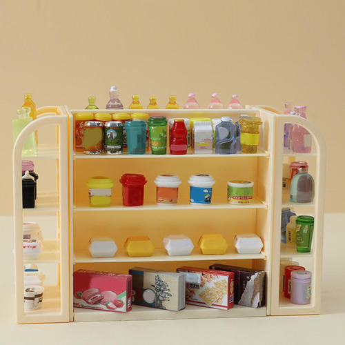 * Doll Space Furniture Shelf Supermarket Shelves In